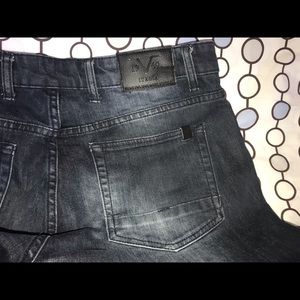 Men’s Versace dark wash jeans
